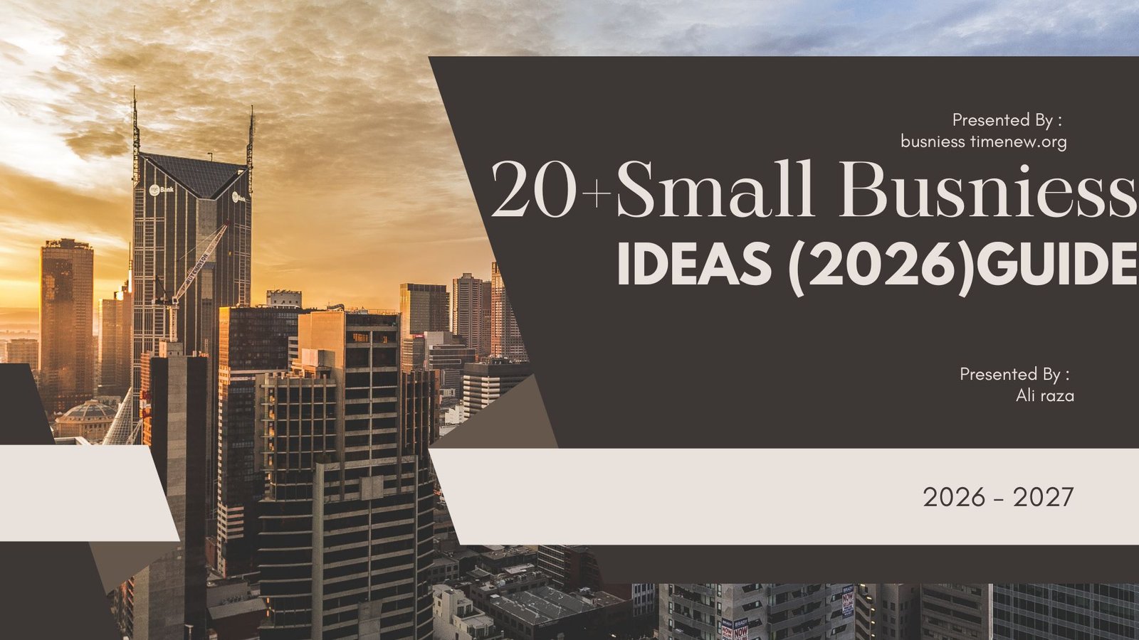 Small Business Ideas